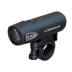 Свет передний Longus 1W LED 4 ф-ции черн